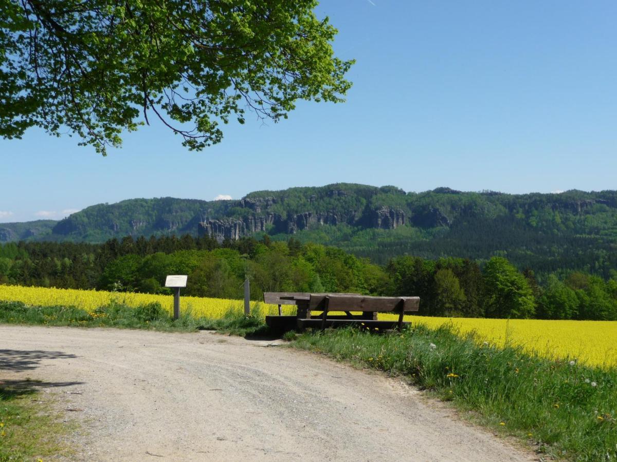 4-Bettzimmer Saechsische Schweiz Mittelndorf المظهر الخارجي الصورة