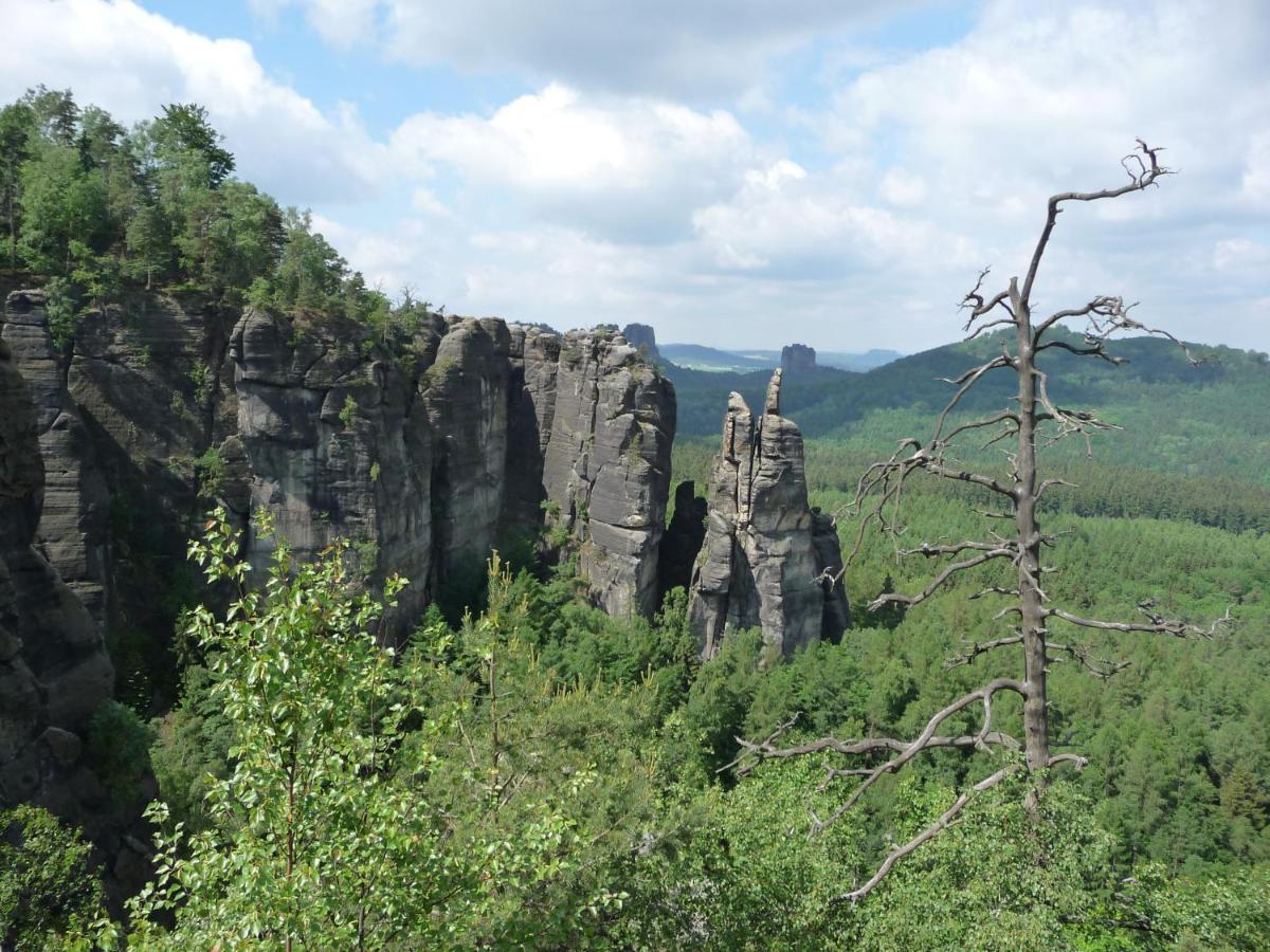 4-Bettzimmer Saechsische Schweiz Mittelndorf المظهر الخارجي الصورة