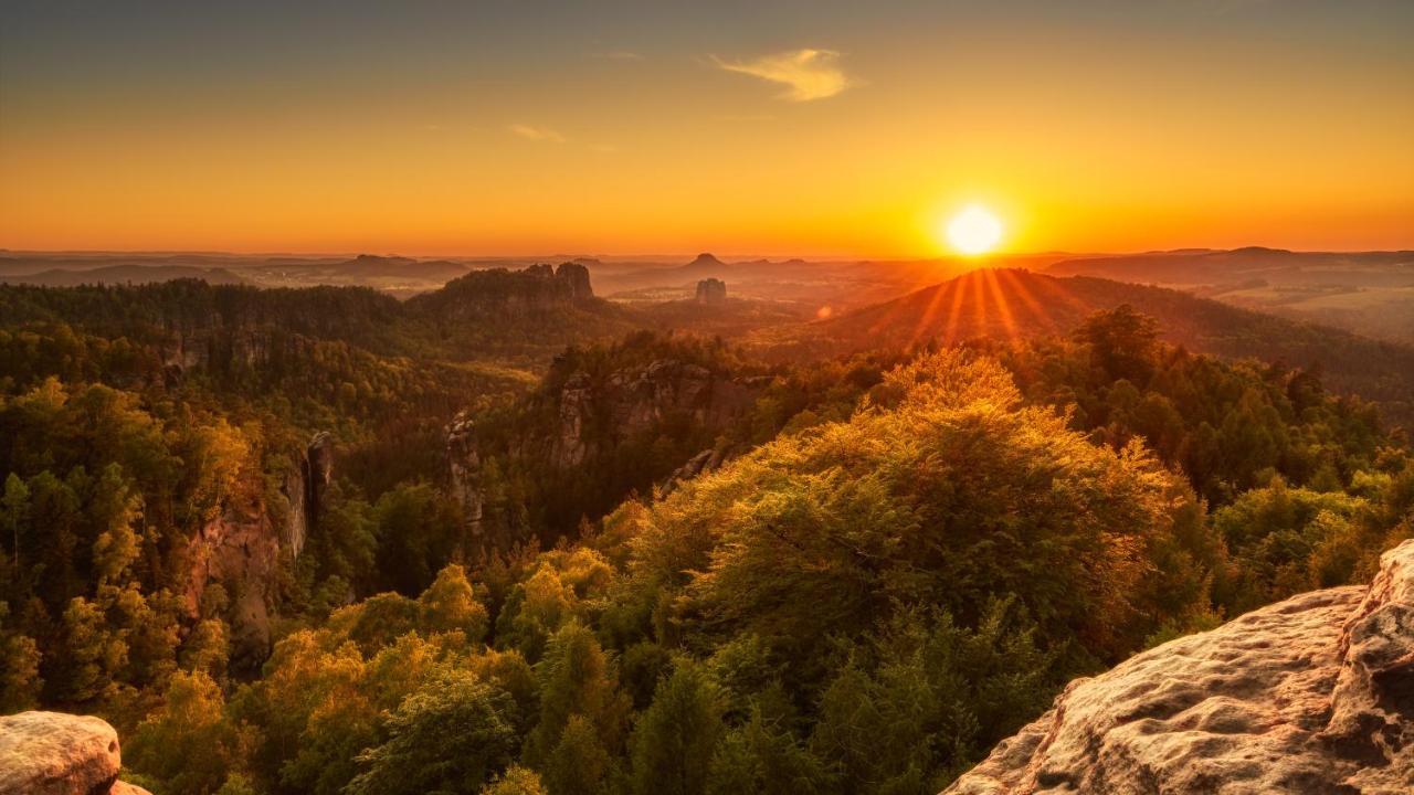 4-Bettzimmer Saechsische Schweiz Mittelndorf المظهر الخارجي الصورة